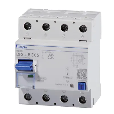 Zdjęcie produktu dla Doepke&Co. Rcd B 4P 440V 63A 0.3A 4Te Reg
