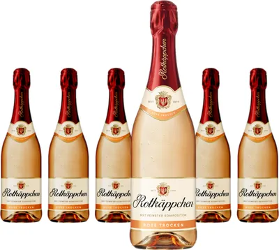 Produktbild von 6 x Rotkäppchen Sekt Rosé trocken