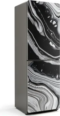 Obrázek produktu pro Magnetický kryt na lednici - Magnetická fólie do kuchyně - dekorace na lednici - samolepicí magnetická tabule - magnetická fólie na dveře lednice - 60x180 cm
