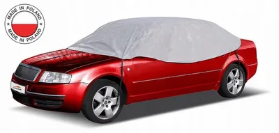 Zdjęcie produktu dla Wodoodporny pokrowiec na samochód (częściowy), rozmiar L: 265 cm x 125 cm, szary — CarPassion