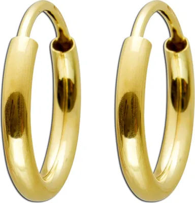 Produktbild von Creolen 13mm Gelbgold 585 14 Karat Ohrringe