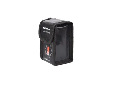 Produktbild von Sicherheitstasche für RC Batterien | Lipo Explosionsschutz | feuerfeste Ladebeutel, Abmessungen 60 x 90 x 50 mm | für DJI MAVIC AIR Akku, Schwarz
