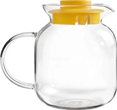 Immagine prodotto di Tazza Ibili-Kristall, vetro borosilicato, 1200 ml, trasparente/giallo