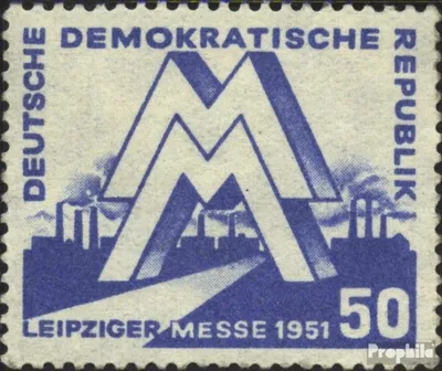 Produktbild von Briefmarken DDR 1951 Mi 283 postfrisch Leipziger Frühjahrsmesse