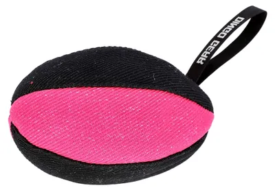 Produktbild von Dingo Gear Trainingsspielzeug Nylcott Französisch Material Training Spiel Apport IGP Obedience Apportierspiel für Hunde (Rugby, Rosa)