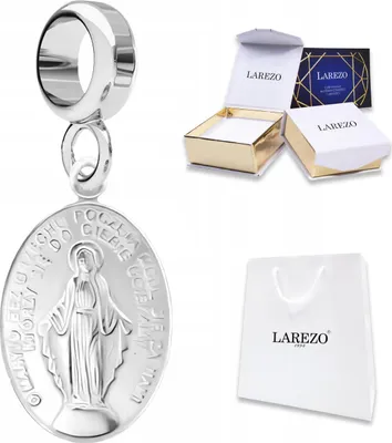 Produktbild von Silberanhänger 925 Muttergottes-Medaille Wundertätige