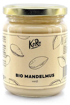 Produktbild von KoRo I Weißes Mandelmus 250 g