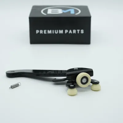 Productafbeelding van Glijdeurdegeleider voor de onderkant van de schuifdeur, rechts, voor VW Transporter T5, T6 Multivan