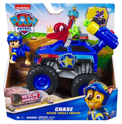 Zdjęcie produktu dla PAW Patrol 6069302, Radiowóz, 3 lat(a), Plastik, Czarny, Niebieski, Szary