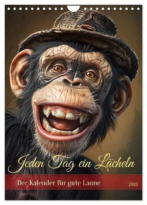 Produktbild von Jeden Tag ein Lächeln (Wandkalender 2026 DIN A4 hoch), CALVENDO Monatskalender