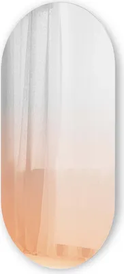 Produktbild von Umbra Spiegel Misto, ovaler Wandspiegel mit Farbverlauf, Zimmerspiegel, Spiegelglas, 92 x 46 cm, 1015778-880