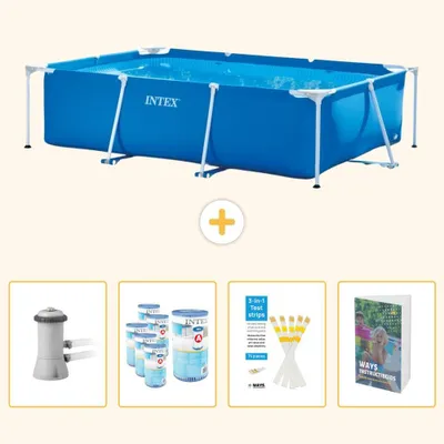 Obrázek produktu pro Obdélníkový bazén s rámem - 300x200x75 cm - 5 dílů, model SCB123
