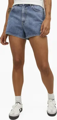 Produktbild von Jack & Jones Nany Mini Jjxx Hochtaillen-denim-shorts Blau L Damen Blau L