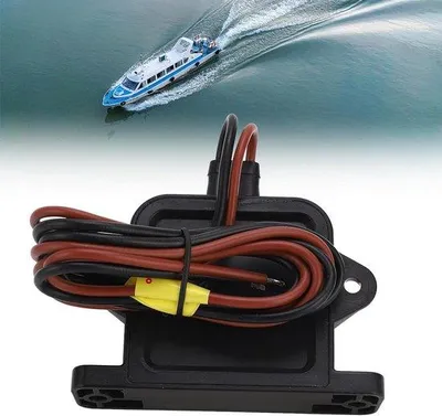 Image de Capteur pour pompe de cale marine avec alarme automatique pour yachts - Capteur de niveau d'eau, dispositif d'alarme - Pompe de cale 24 V