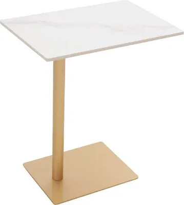 Produktbild von Kleiner Metalltisch für Wohnzimmer, Balkon, Schlafzimmer