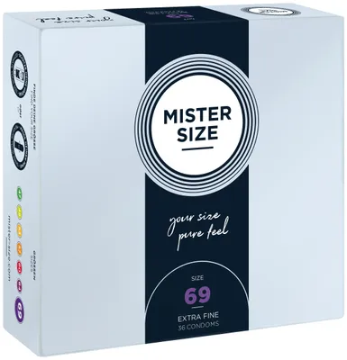Produktbild von 36er Mister Size Kondome 69mm - Gefühlsecht & Extra Feucht