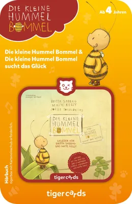 Produktbild von tigercard - Die kleine Hummel Bommel. Und: Die klein Hummel Bommel sucht das Glück
