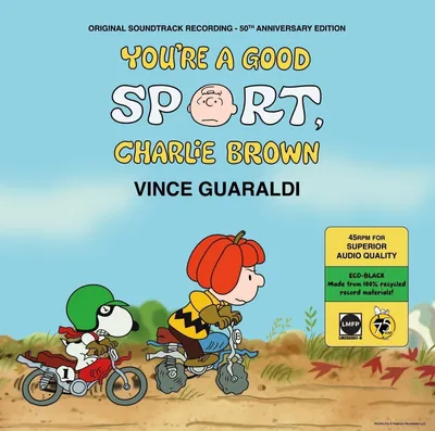 Obrázok produktu pre Vince Guaraldi - You're A Good Sport Charlie Brown (Original Soundtrack) (45 RPM) (Anniversary Edition) (LP)