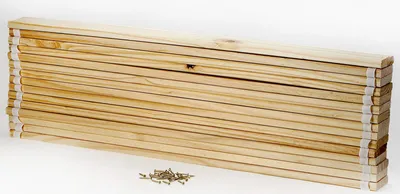 Zdjęcie produktu dla Zwijany stelaż listwowy stelaż listwowy 15 listew sosna 140X200 cm