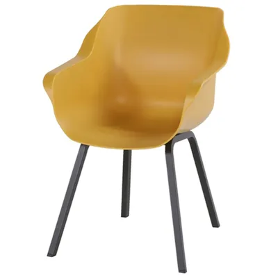 Produktbild von Set aus 2 - Hartman Sophie Element Dining-Armstuhl - Currygelb