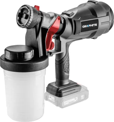 Zdjęcie produktu dla GRAPHITE Pistolet natryskowy HVLP Energy+ 18V, Li-Ion, bez akumulatora