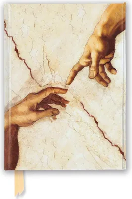 Produktbild von Michelangelo: Creation Hands (Foiled Journal)