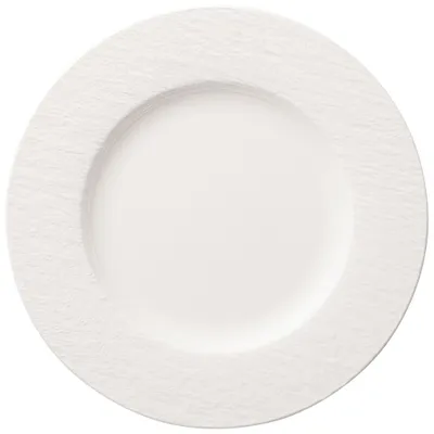 Produktbild von Villeroy & Boch Speiseteller Manufacture Rock blanc Vorteilsset 4 x Art. Nr. und Geschenk + Spende