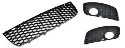 Stoßstange Gitter Waben geschlossen MITTE LINKS RECHTS für VW Golf 5 V GTI 03-09 – Produktansicht