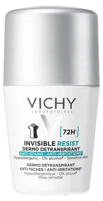 Zdjęcie produktu dla Vichy Deo Invisible Resist Antyperspirant przeciw śladom w kulce, 50 ml