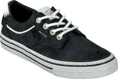 Produktbild von Mustang Damen Sneaker Schnürung Halbschuhe 1354-313, Größe:41 EU, Farbe:Blau