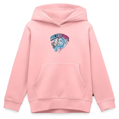 Produktbild von Spreadshirt Monster High™ Frankie Stein Voltageous Kinder Premium Hoodie, 146/152 (10 Jahre), Rosa