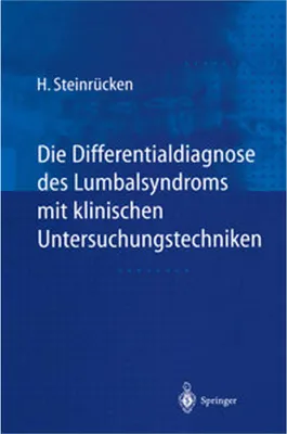Obrázok produktu pre Die Differentialdiagnose des Lumbalsyndroms mit klinischen Untersuchungstechniken