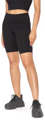Produktbild von Bellivalini Neon Leggings Damen Kurz, Knallige Hosen Damen ideal als Festival Outfit Damen BLV50-301 (Schwarz, S)