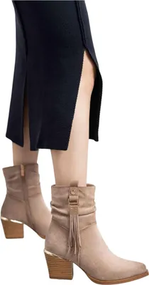 Zdjęcie produktu dla XTI Ankle boots 144461BEIGE in Beige color size 39