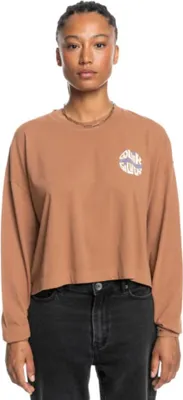Produktbild von Quiksilver Uni Oversized Ls Tee Rawhide L