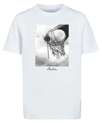 Produktbild von Mister Tee - "Ballin 2.0" T-Shirt für Kinder TN2483 (116) (Weiß)