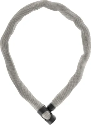 Produktbild von ABUS Kettenschloss IVERA Chain 7210 – Fahrradschloss mit hochflexibler IvyTex-Kunstfaserummantelung – ABUS-Sicherheitslevel 8 – 85 cm – Farbe: Desert Titan
