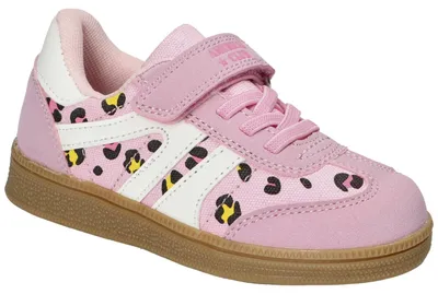 Produktbild von American Club ES215, Kinder Sportschuhe Klettverschluss Leder-Einlegesohle Gummisohle bequem, Pink 26