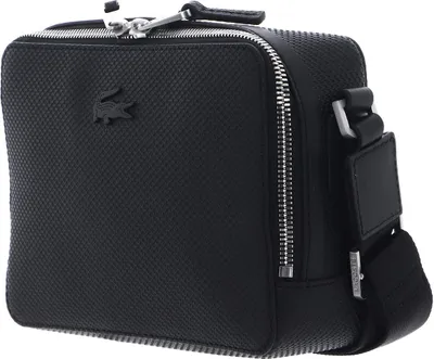 Immagine prodotto di LACOSTE Pelle borsa a tracolla Chantaco Reporter Bag Noir nero