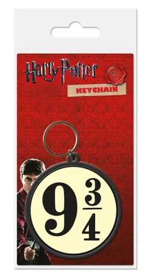 Immagine prodotto di Pyramid International Harry Potter portachiavi in gomma 9 3/4 6 cm RK38475