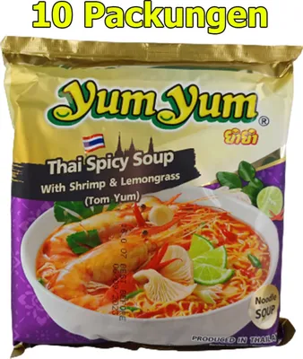 Produktbild von Yum Yum Instantnudeln Thai Spicy Soup 100g (1er-Pack)