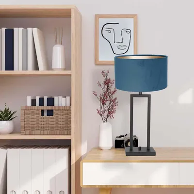 Immagine prodotto di Lampada da tavolo - nero - Stang - plastica metallo - lampada da comodino - E27 - 2996ZW - Steinhauer