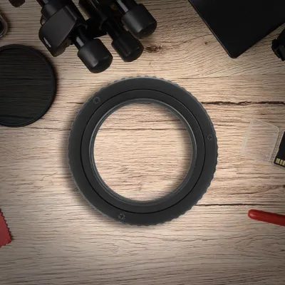 Immagine prodotto di Adattatore da M42 a obiettivo elicoidale con messa a fuoco regolabile, accessori per tubo macro (12-17 mm)