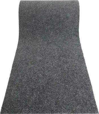 Produktbild von JYG Teppichläufer - Küchenläufer - 50x180cm - STAR grau - 50cm breit - variable Längen - rutschfest - Teppichläufer - Treppenläufer pflegeleicht - Teppich - nach Maß - Flurteppich - Teppich Eingang - Küchenläufer