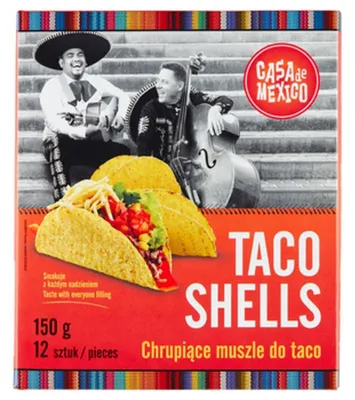 Produktbild von Taco-Schalen, 150 g – Casa de Mexico