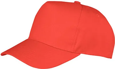 Immagine prodotto di Result Headwear RC084X | Boston 5-Panel Cap / Berretto / Cappello - Colore: Rosso - Taglia: Unica