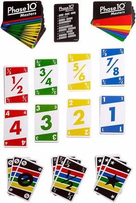 Produktbild von Mattel Phase 10 Masters Kartenspiel