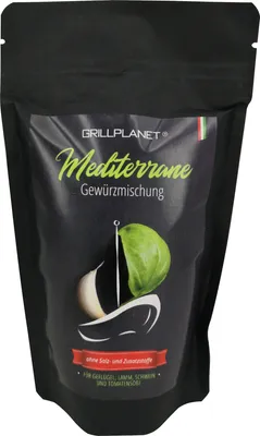 Produktbild von Mediterrane Kräuter Gewürzmischung Grill und Pfanne 100g