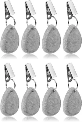 Produktbild von Set von 8 Tischdeckentassen, extra schweren Tischdeckentassen, Tischdeckentassen, Tischdeckentassen für draußen, Tischdeckentassen für draußen, Tischdeckenhalter, schweren Tischdeckenhalter für draußen