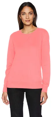 Zdjęcie produktu dla Bluza damska Essentials wykonana z miękkiego materiału typu french-terry, z okrągłym dekoltem